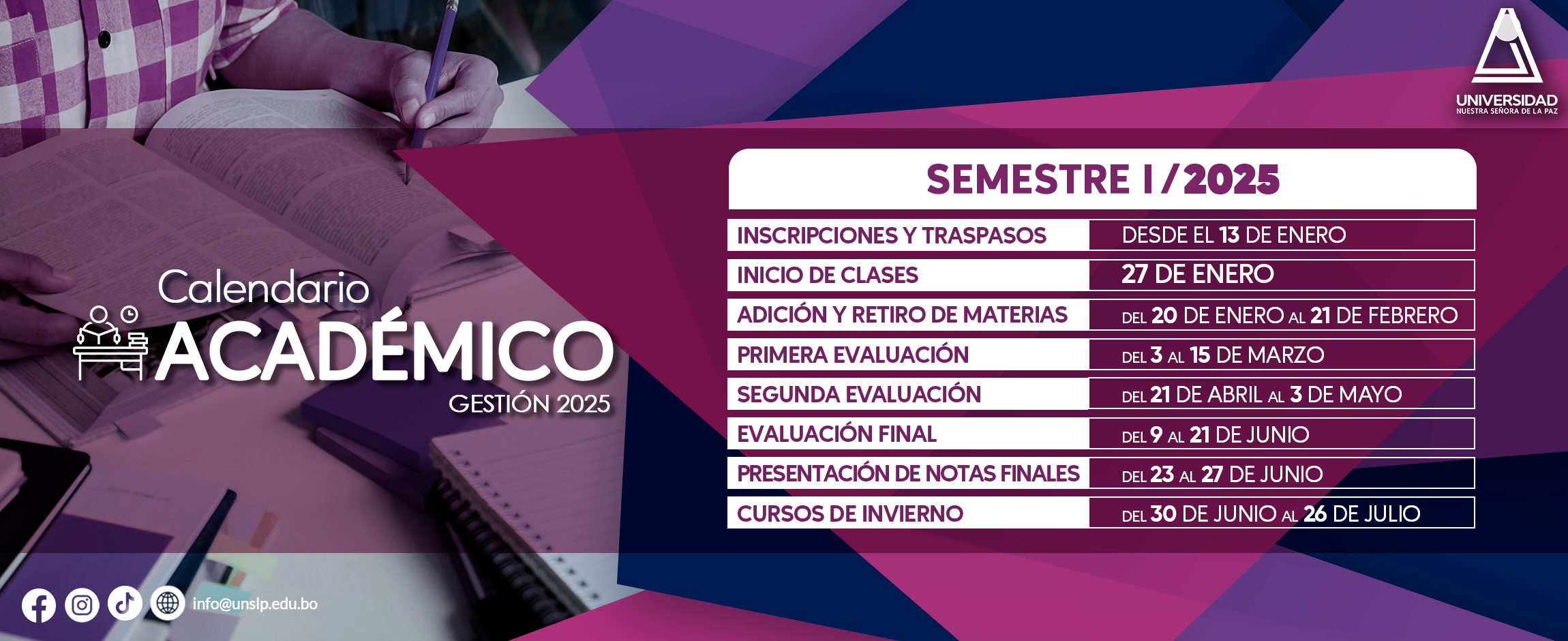 CALENDARIOACADEMICO